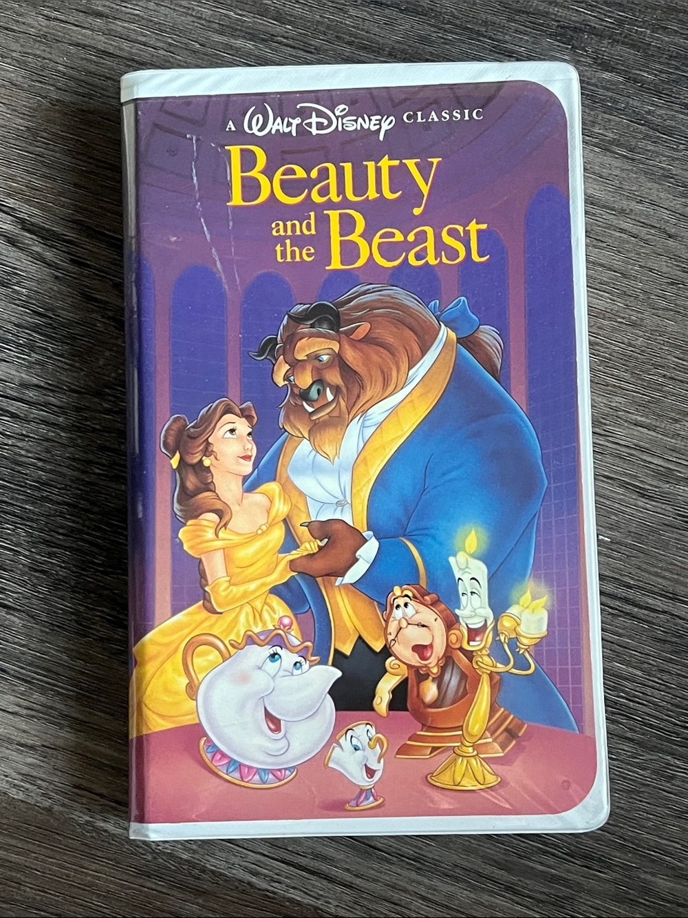 Rare Black Diamond 1992 Walt Disney Beauty and the Beast VHS